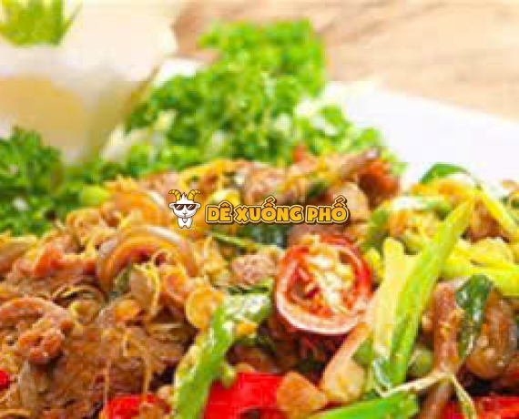 Dê Xào Sả Ớt