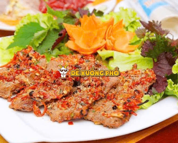 Dê Nướng Muối Ớt